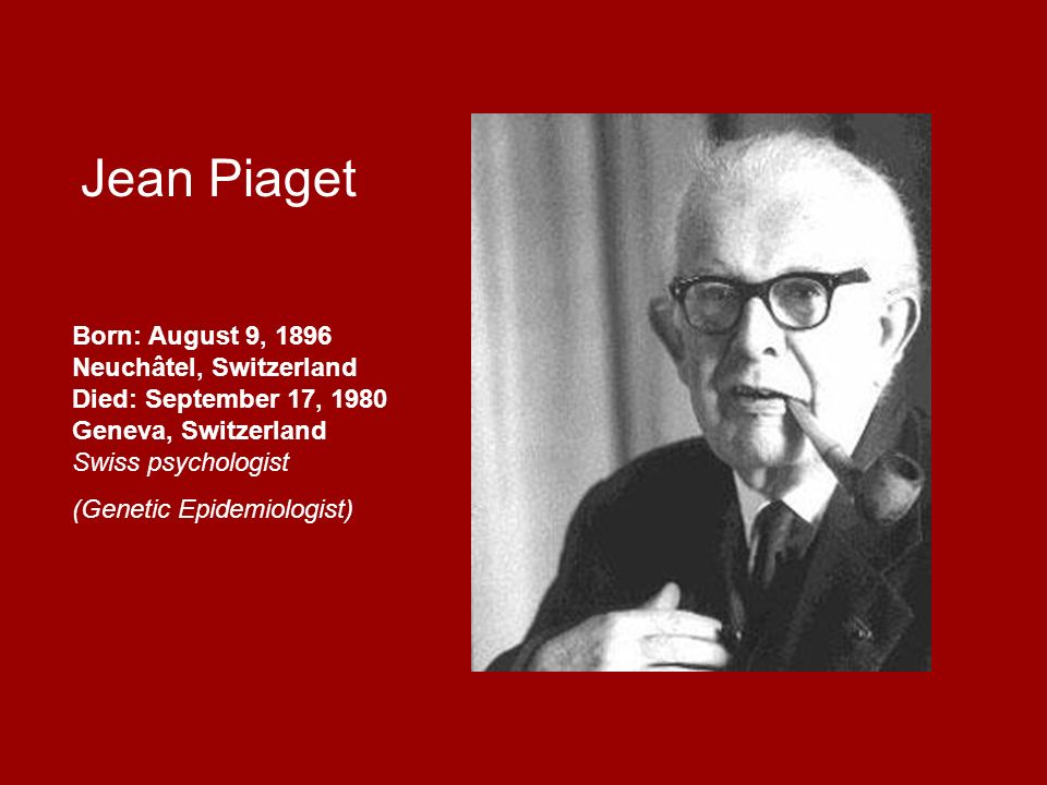 Piaget born online